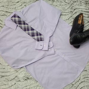 Brooks Brothers Classic Lavender Dress Shirt